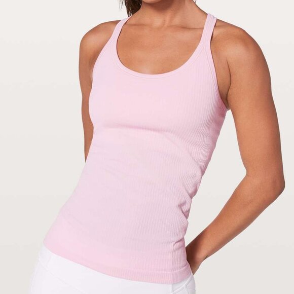 NEW Lululemon Ebb To Street Tank II Petals size 10 - Picture 3 of 5
